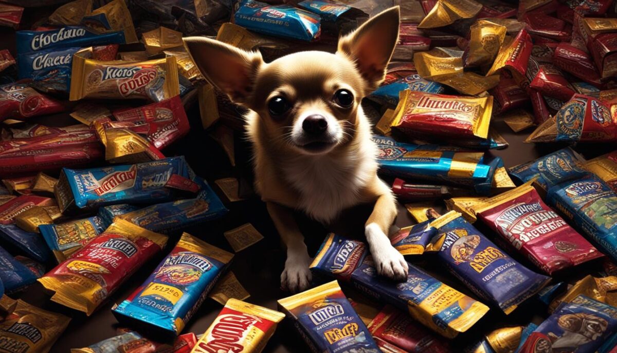 Chocolate poisoning in Chihuahuas