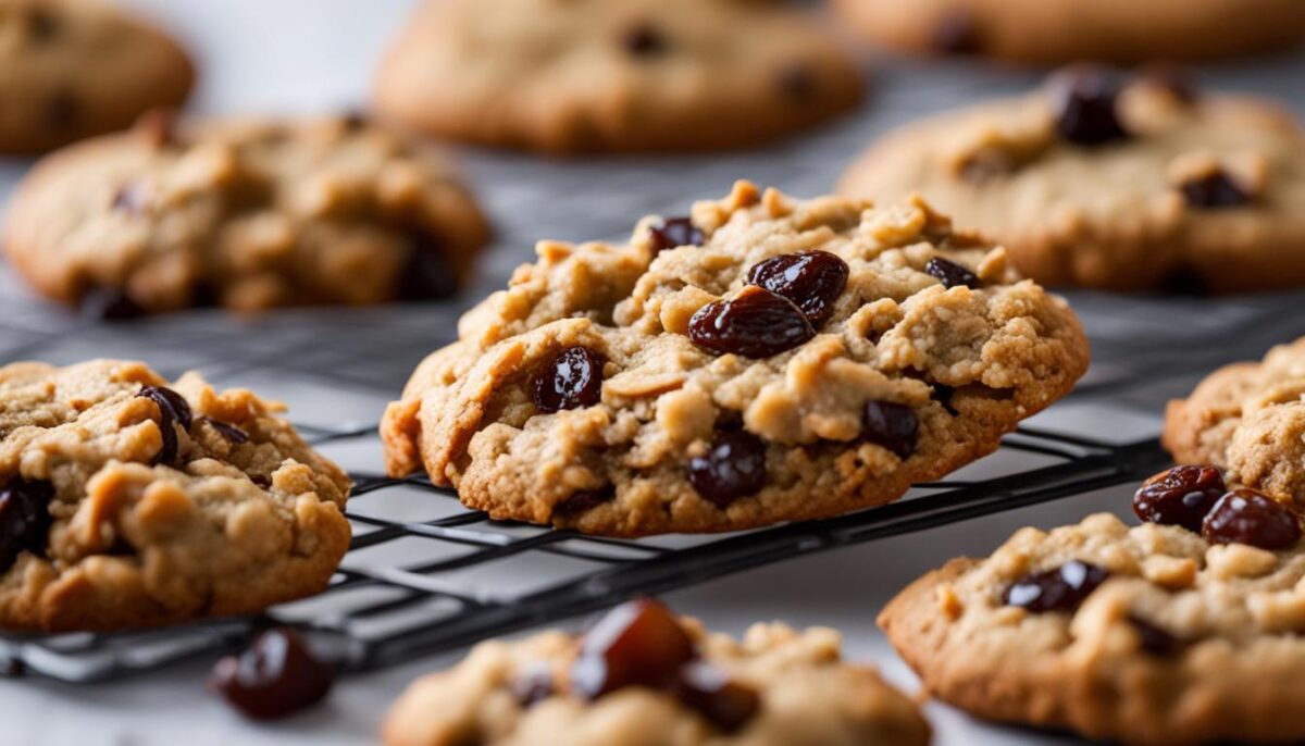 Oatmeal Cookies with Raisins