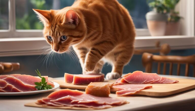 can cats eat ham