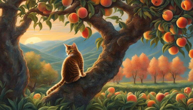 can cats eat peaches