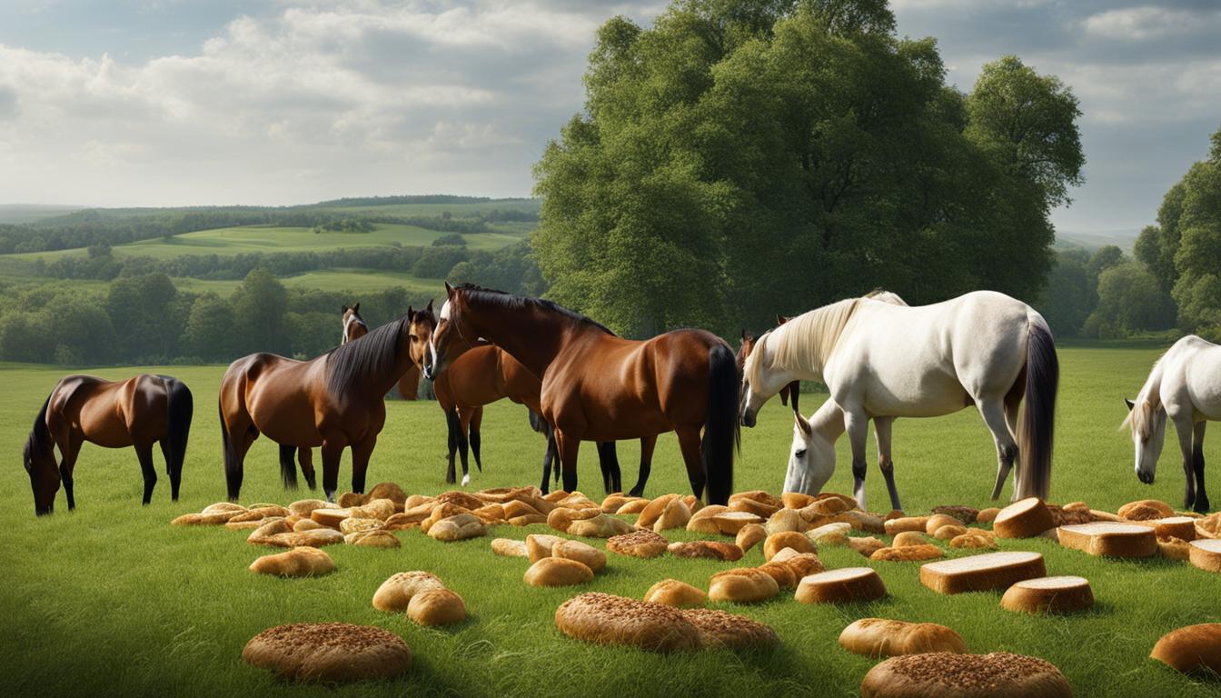 can horses eat bread