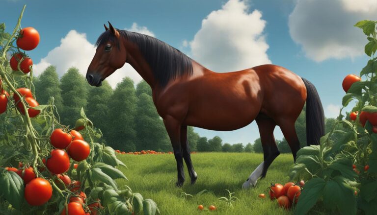 can horses eat tomatoes