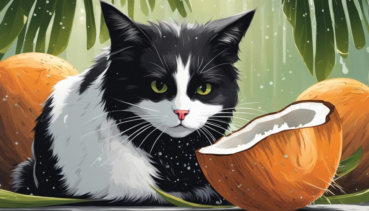 cats and coconut milk