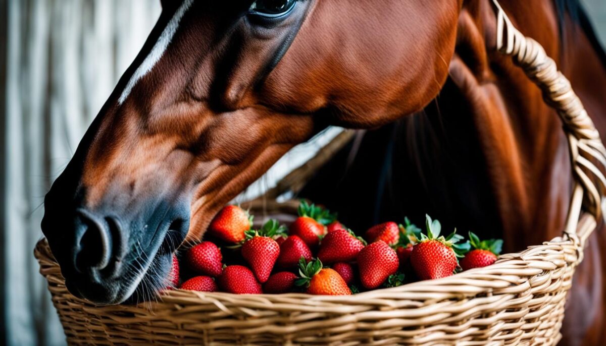 health benefits of strawberries for horses