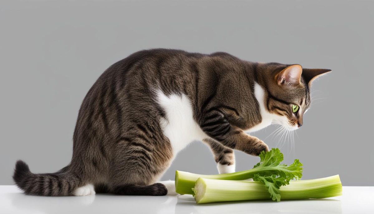 is celery safe for cats