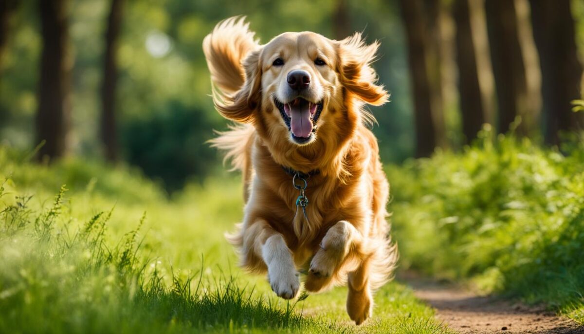 Happy Dog Running to Owner