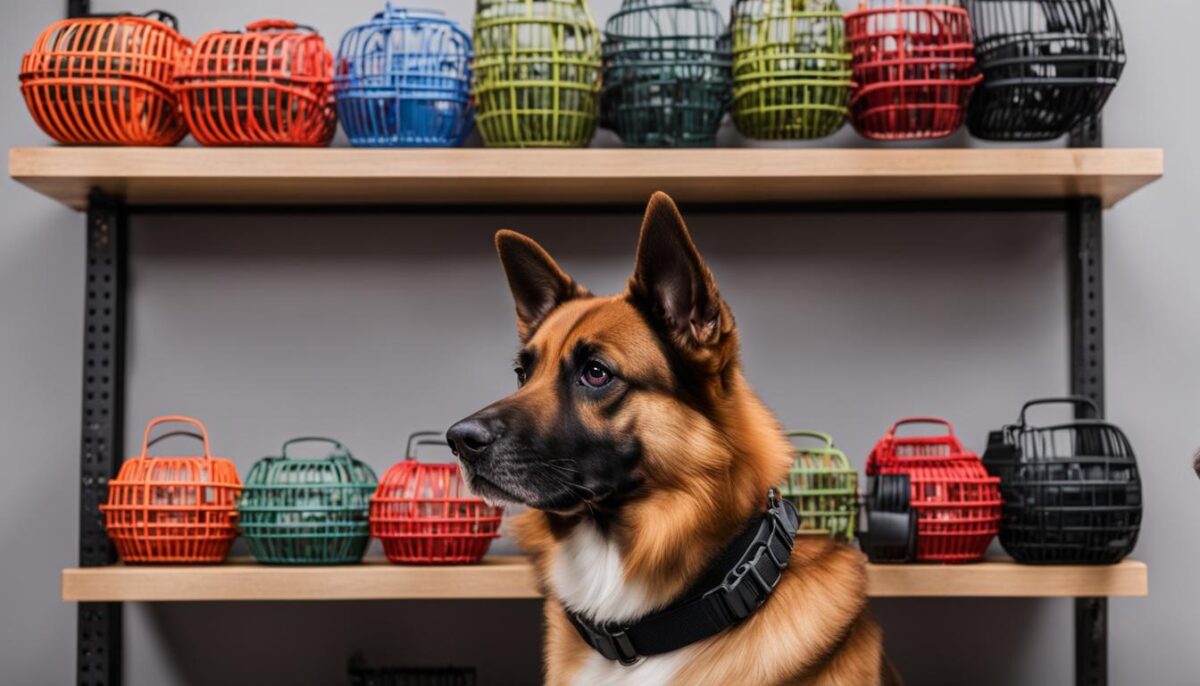 Selecting the right basket muzzle for pet training