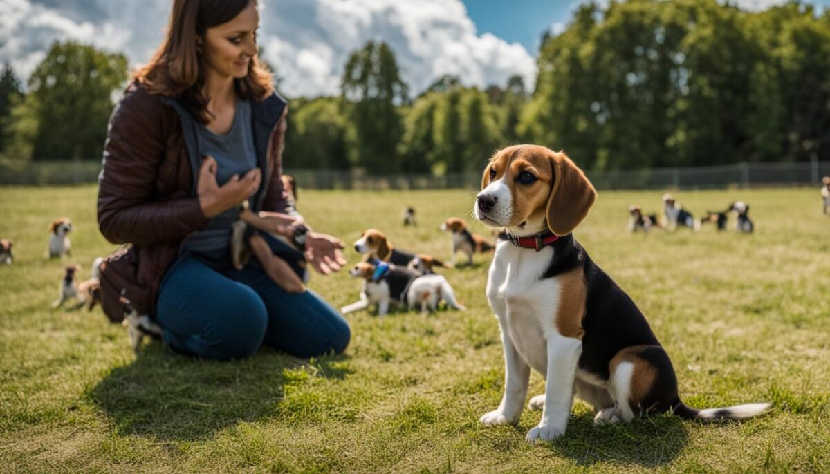 Training Beagles to Sit