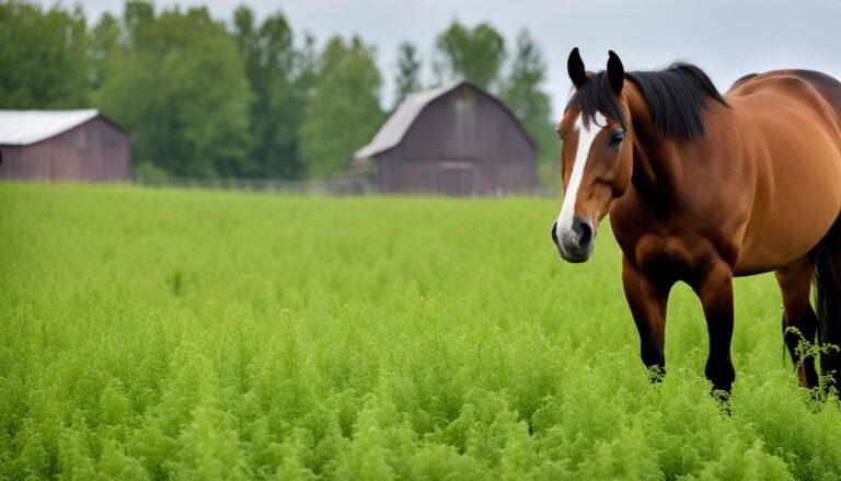 can horses eat alfalfa