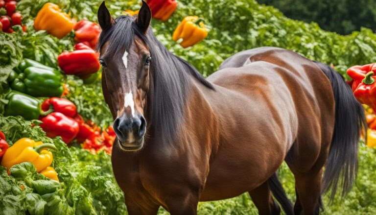 can horses eat bell peppers