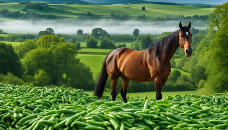 can horses eat green beans