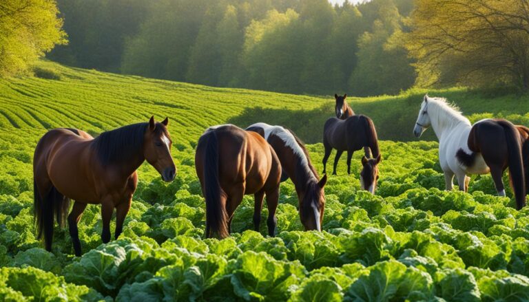 can horses eat kale