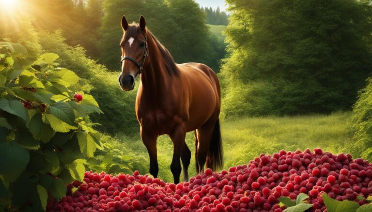 can horses eat raspberries