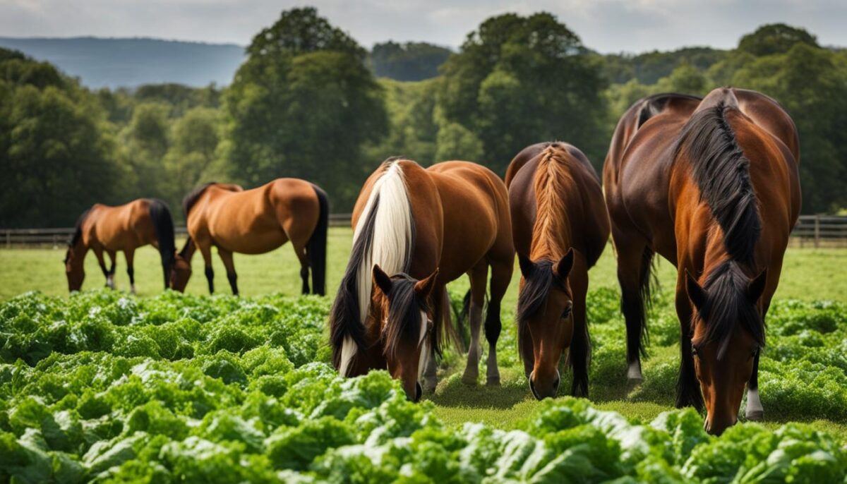 case studies on kale for horses