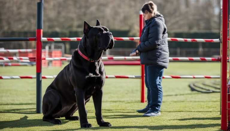 how to train a cane corso dog
