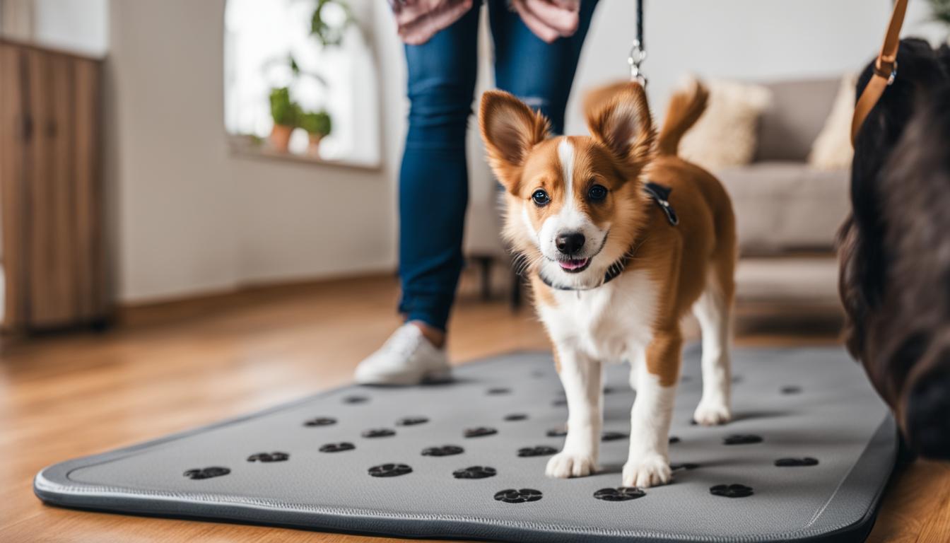 how to train a dog to use a puppy pad