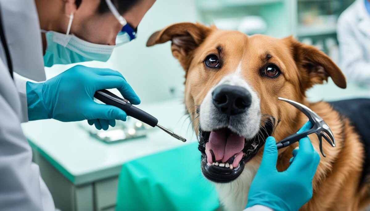 veterinary diagnosis and pet dentistry