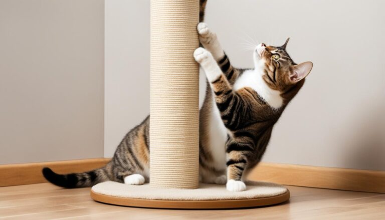 How to train a cat to use a scratching post