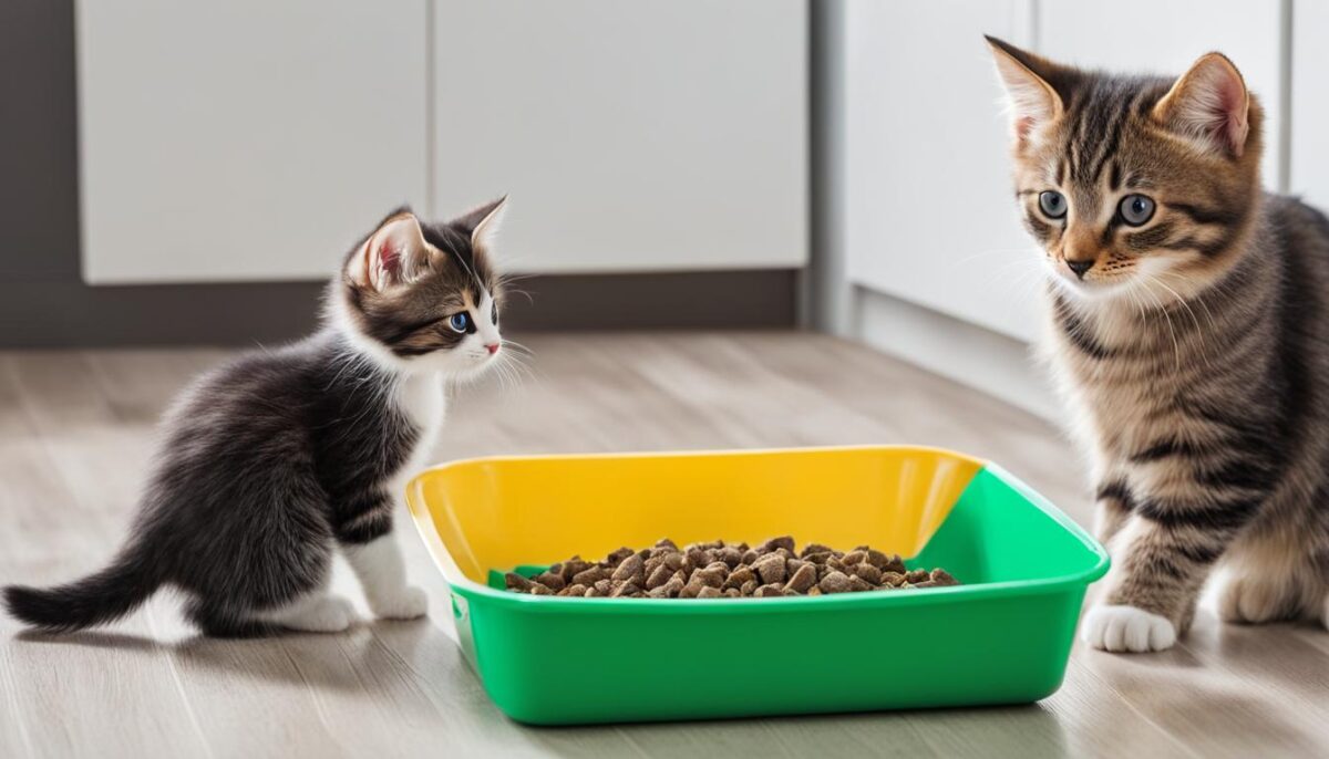 Reward-based training for kittens
