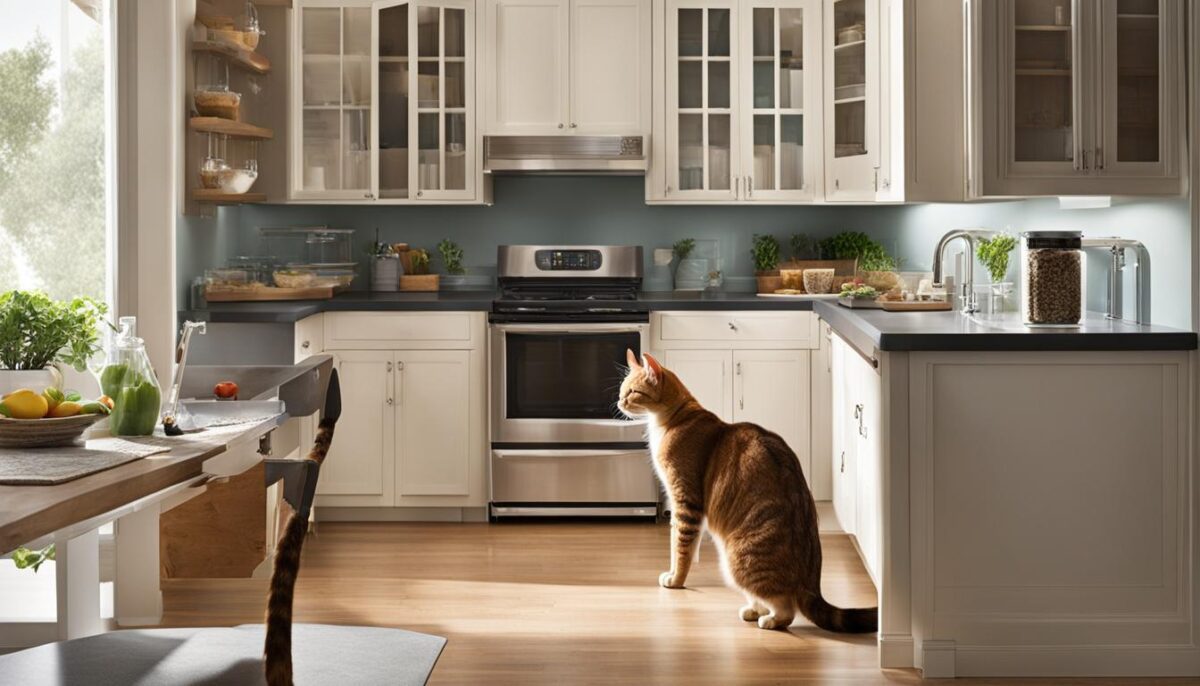 cat-friendly kitchen adjustments