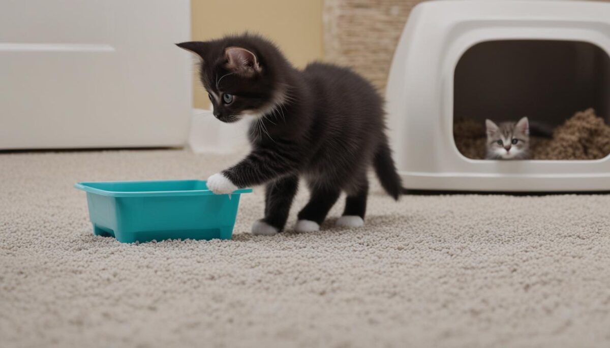 steps to litter train a kitten