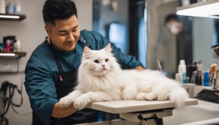 How to train a cat to be groomed