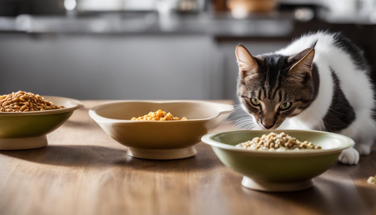 Step-by-step guide to transitioning cat food