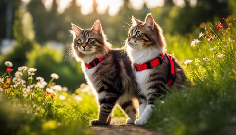 Tips for harness training cats